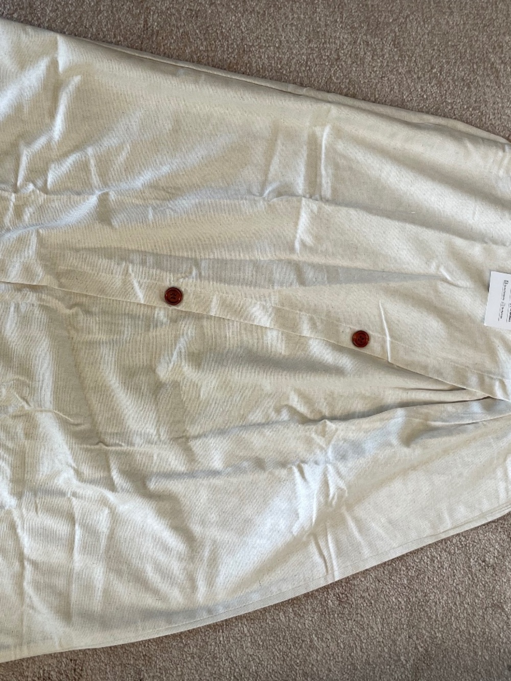 linen skirt never woren